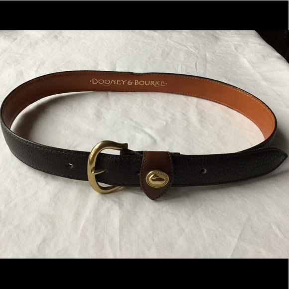 Dooney & Bourke Leather Belt DK Brown/Teak S main image 9